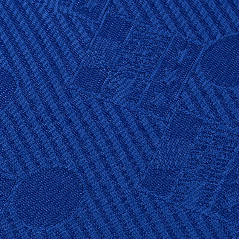 Tejido jacquard diagonal de tres estrellas y doble cara