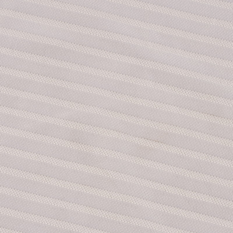 Tela de malla de doble cara Piqué a rayas