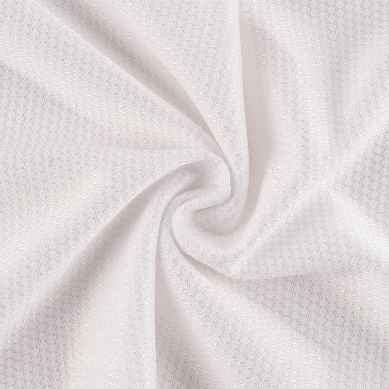 Tela de malla de doble cara de piña brillante